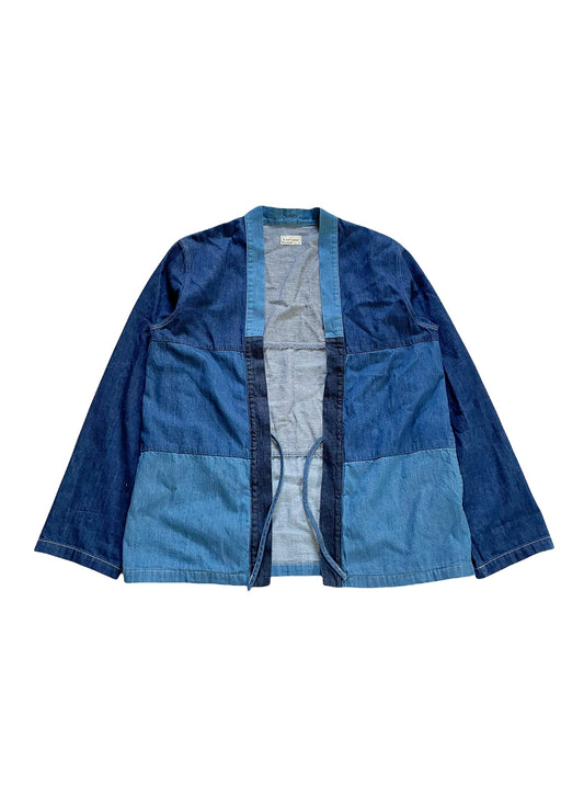 Indigo Patchwork Haori