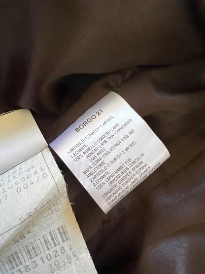 2000’s Rabbit Fur Leather Jacket