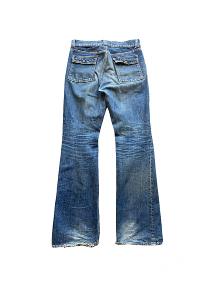 Cargo Flare Denim