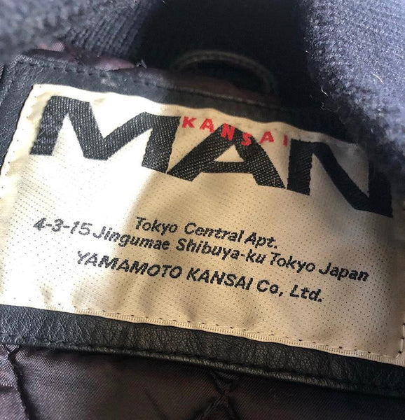 Kansai Yamamoto Leather Bomber