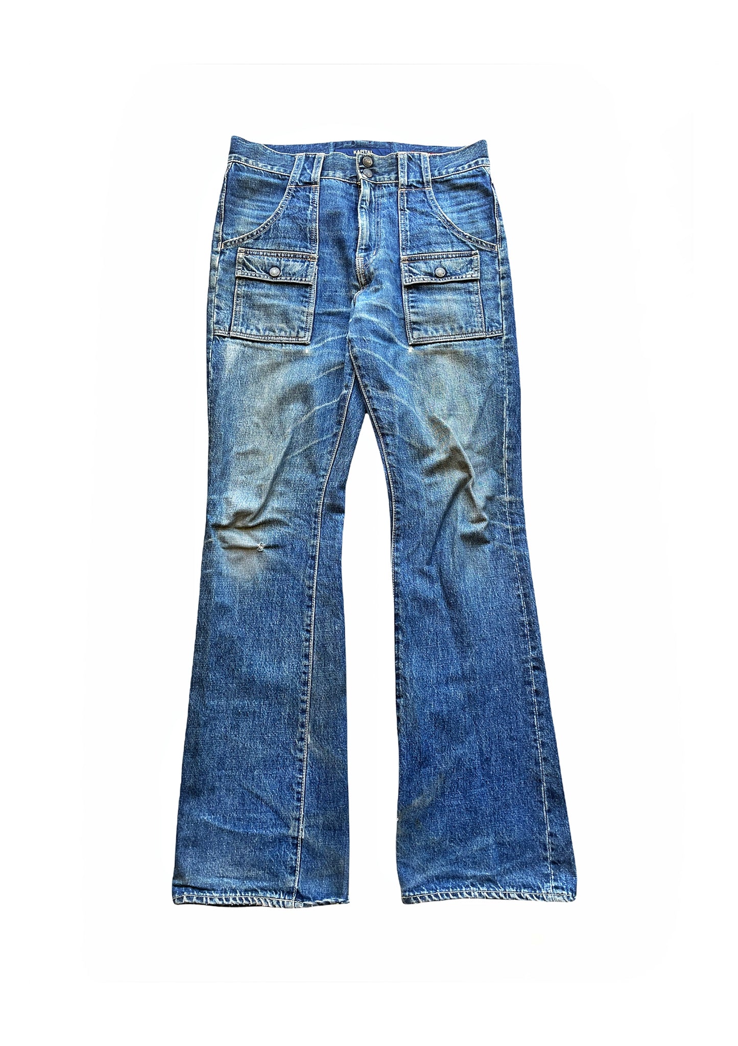 Cargo Flare Denim