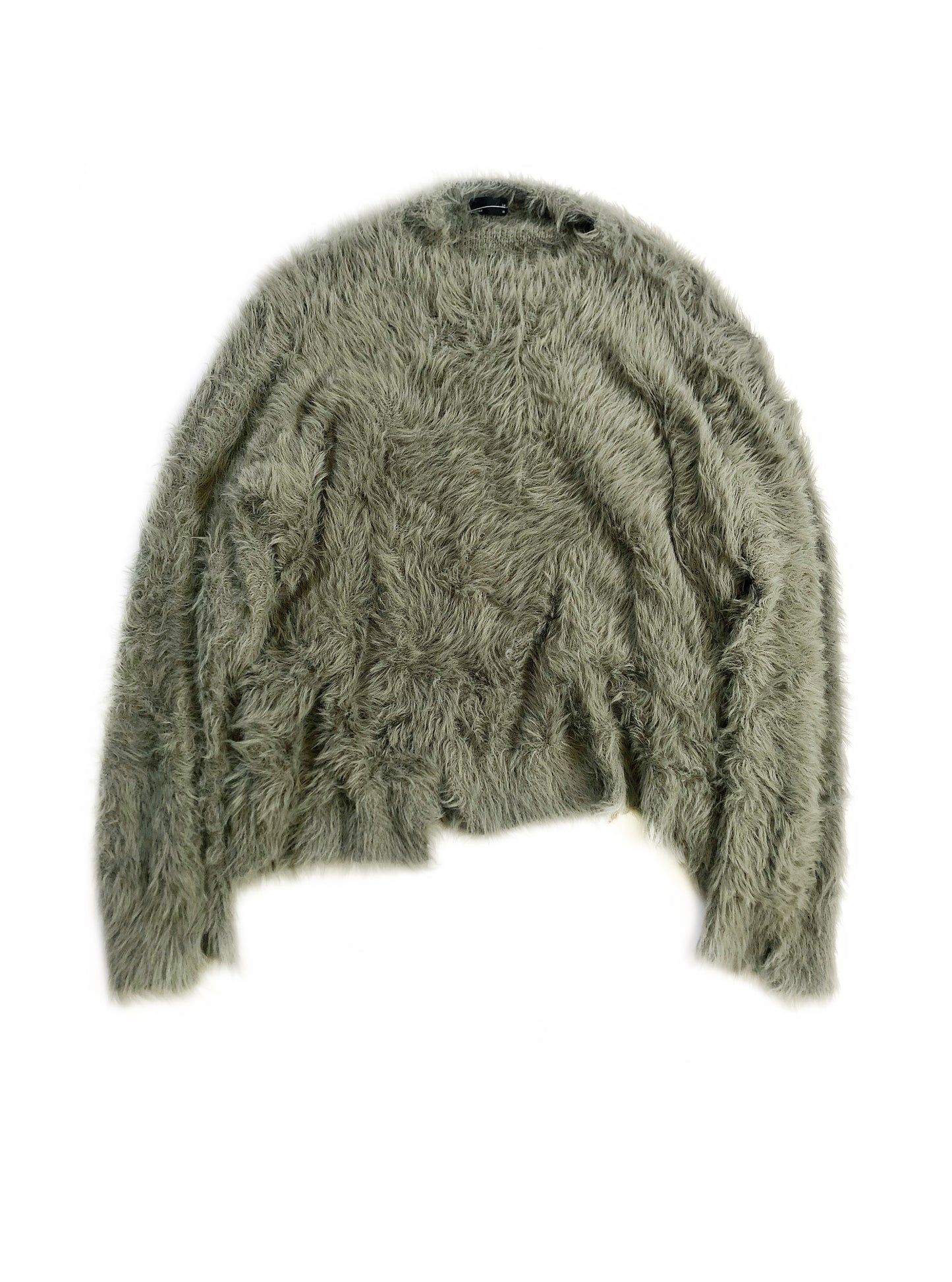 Mohair Oversized Distressed Knit