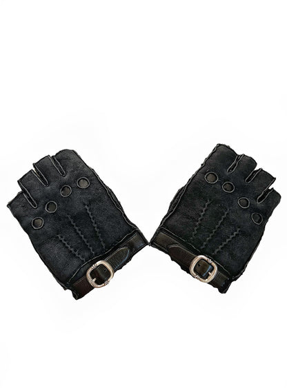 Shearling Fingerless Glove