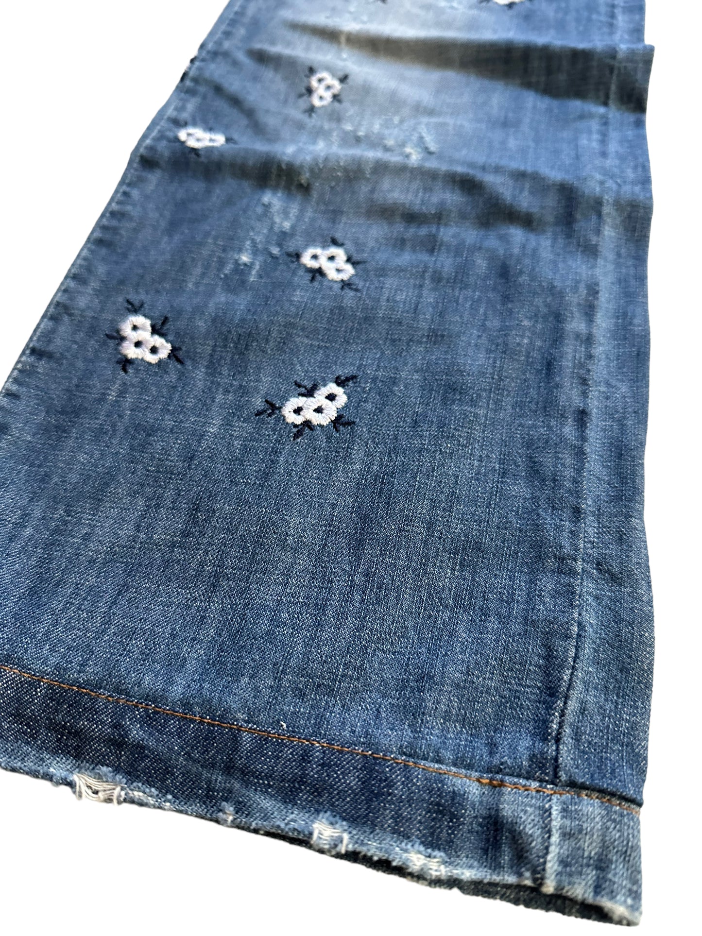 Cotton Flower Denim