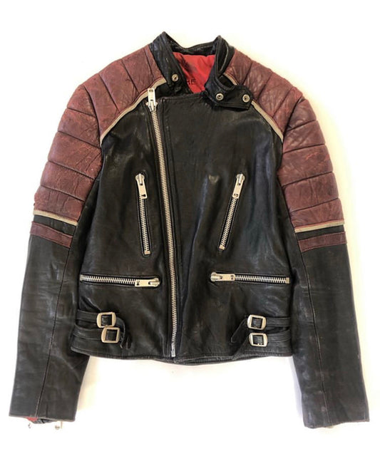 70’s Distressed Leather Jacket