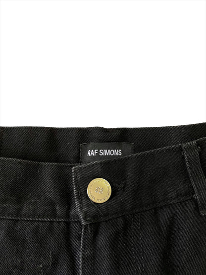 AW19/20 Destroyed Black Denim