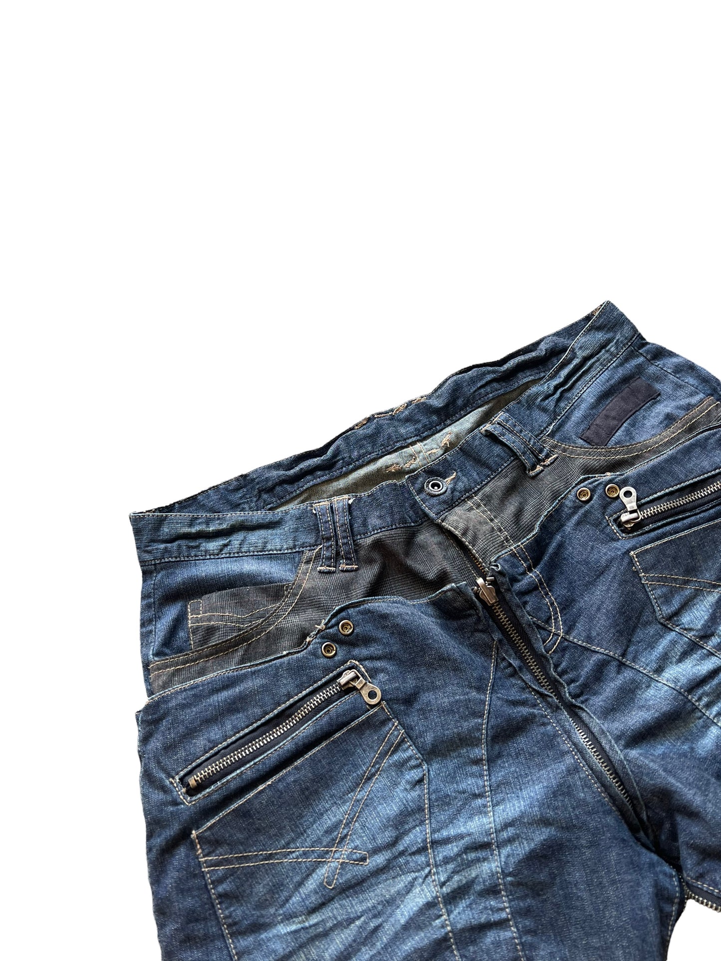 Zip Off Mod Denim