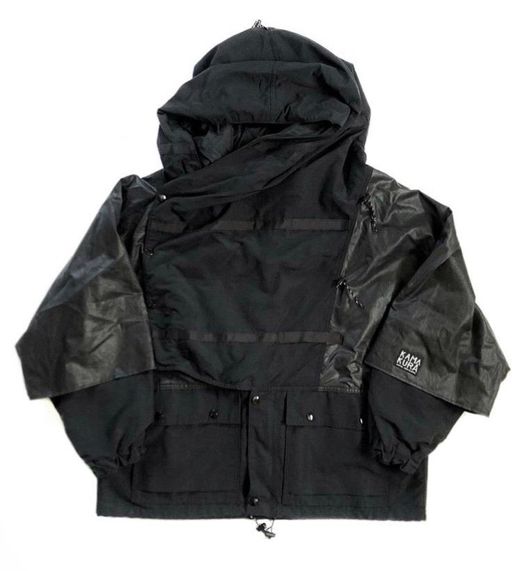 Kapital Blacked Out Kamakura Packable Tech Parka – Archive Reloaded