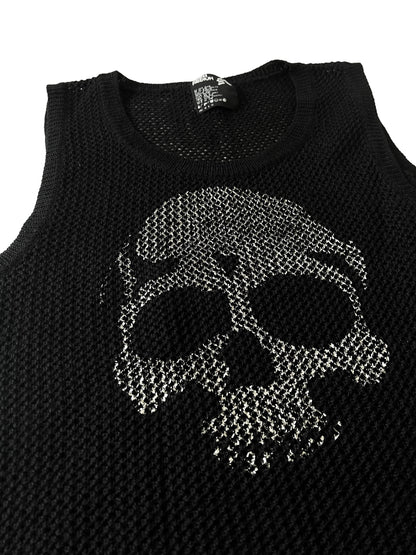 Knit Skull Tank Top