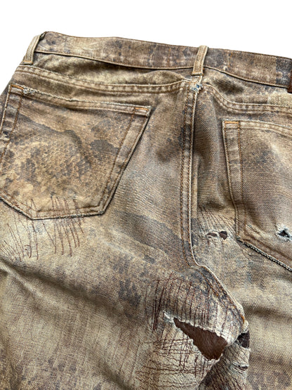 2000’s Snake Boro Repair Denim