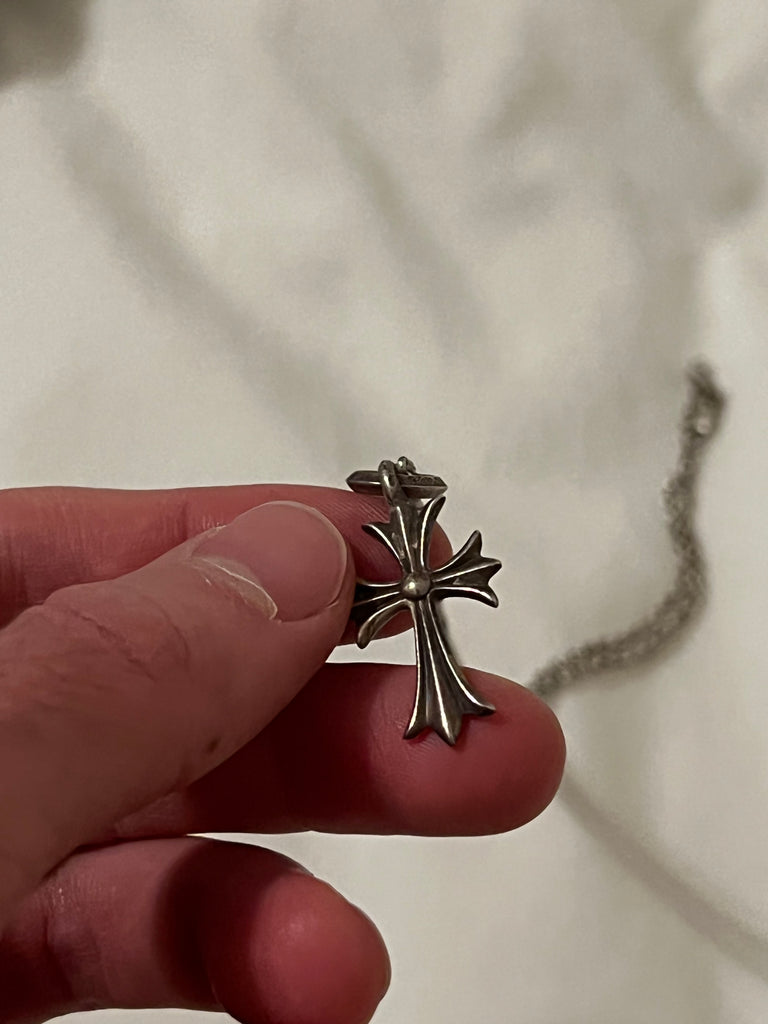 Chrome Hearts Small Double Cross Pendant