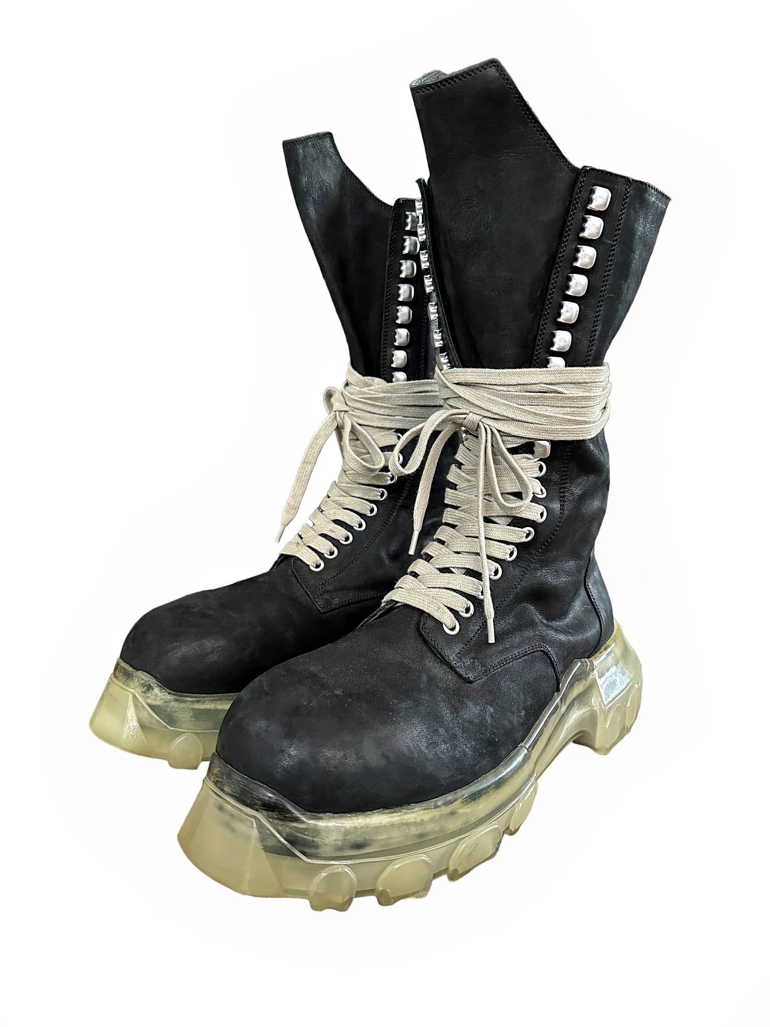 Mega Bozo Lace Up Tractor Boot – Archive Reloaded