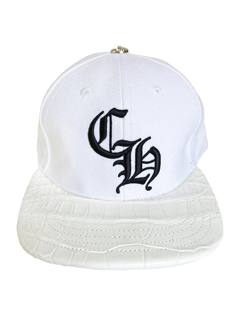 White Alligator CH Cap