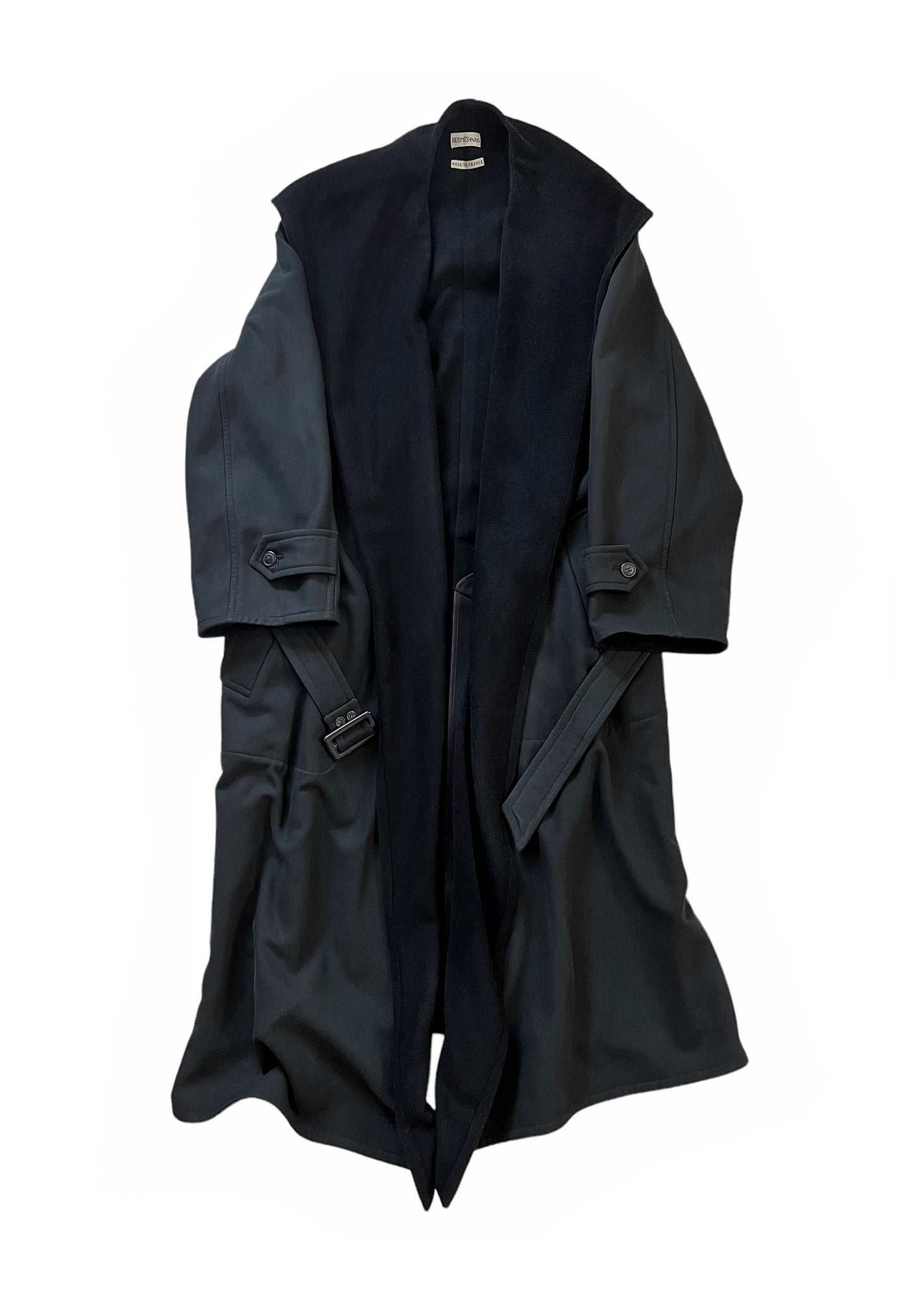 Sz42 90’s Hermes by Margiela Cashmere Robe Coat