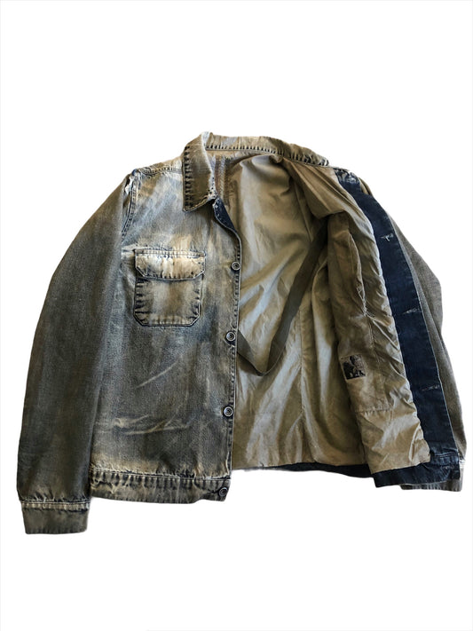 OG DRKSHDW Grunge Denim Jacket