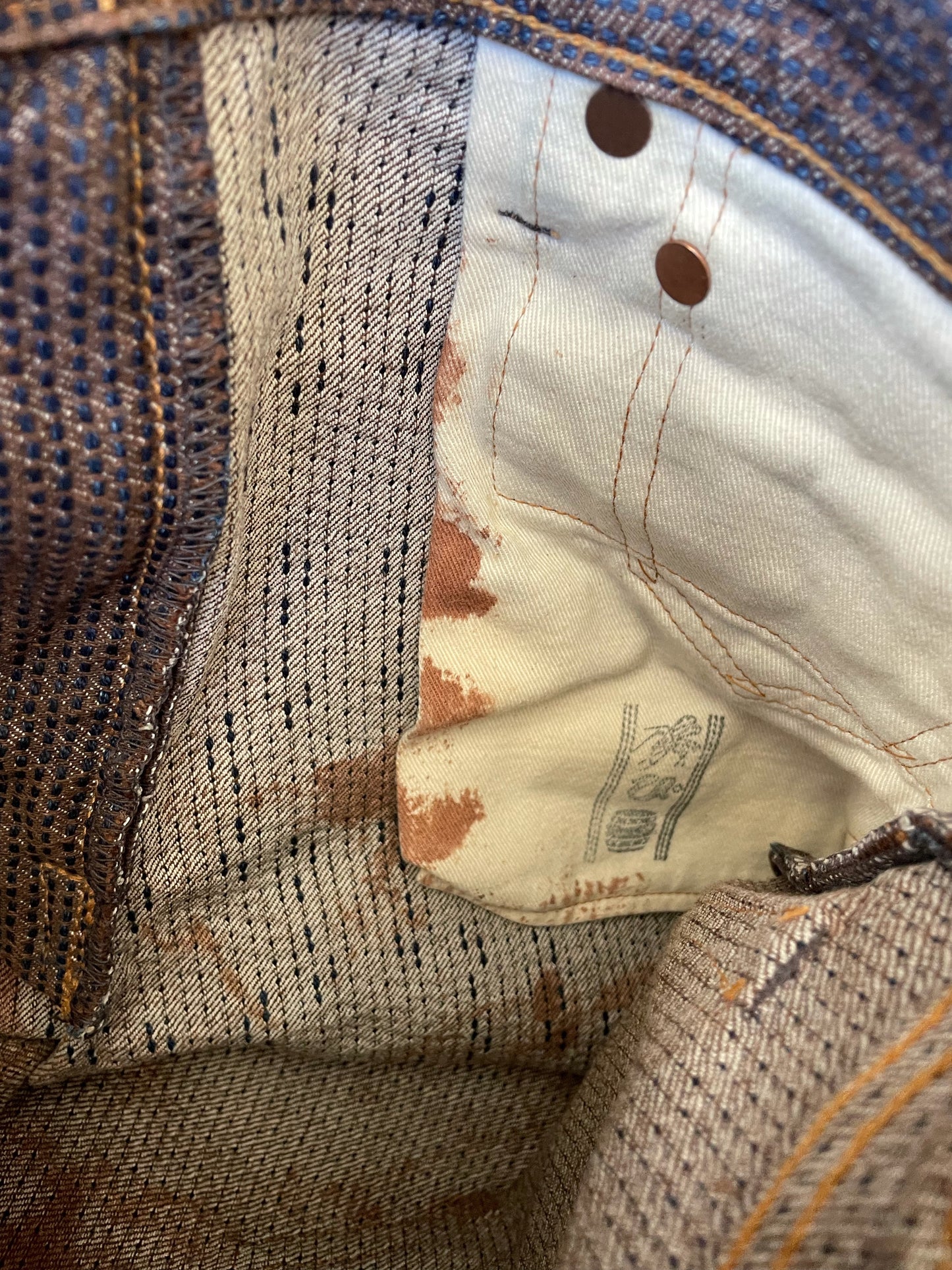 Persimmon Coated Century Denim