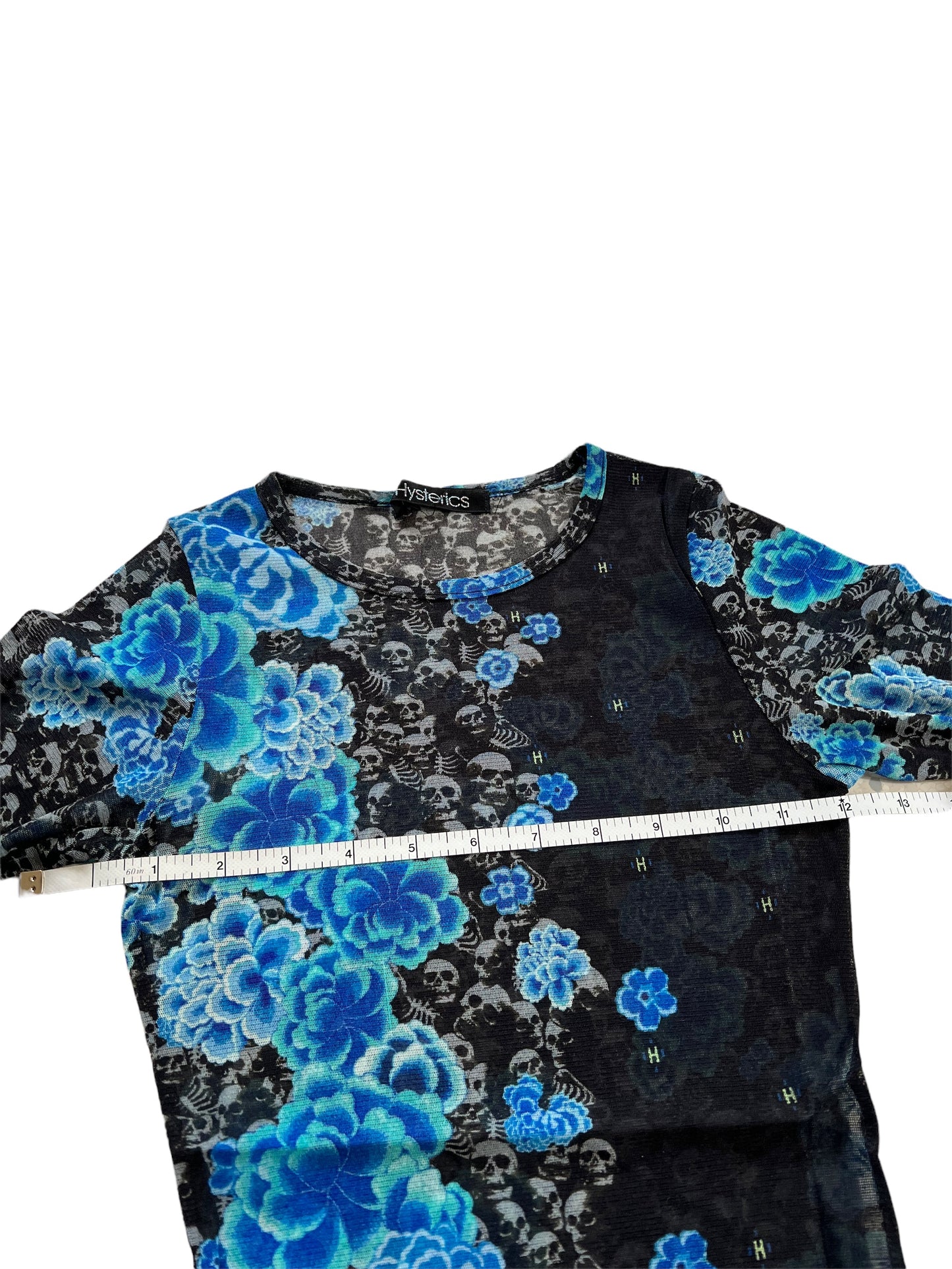 Skulls Nylon Tattoo Mesh Tee