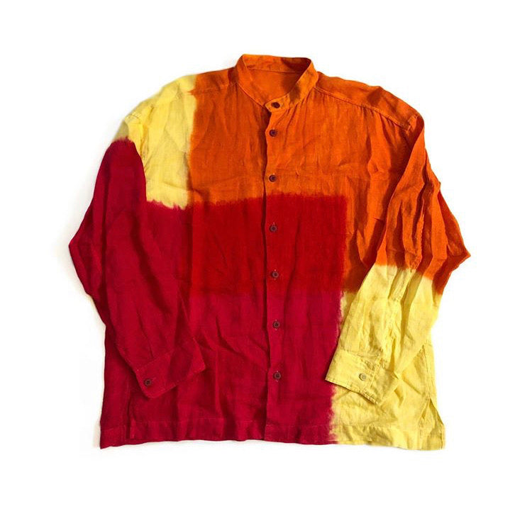 1990’s Issey Miyake Tiedye Linen Shirt