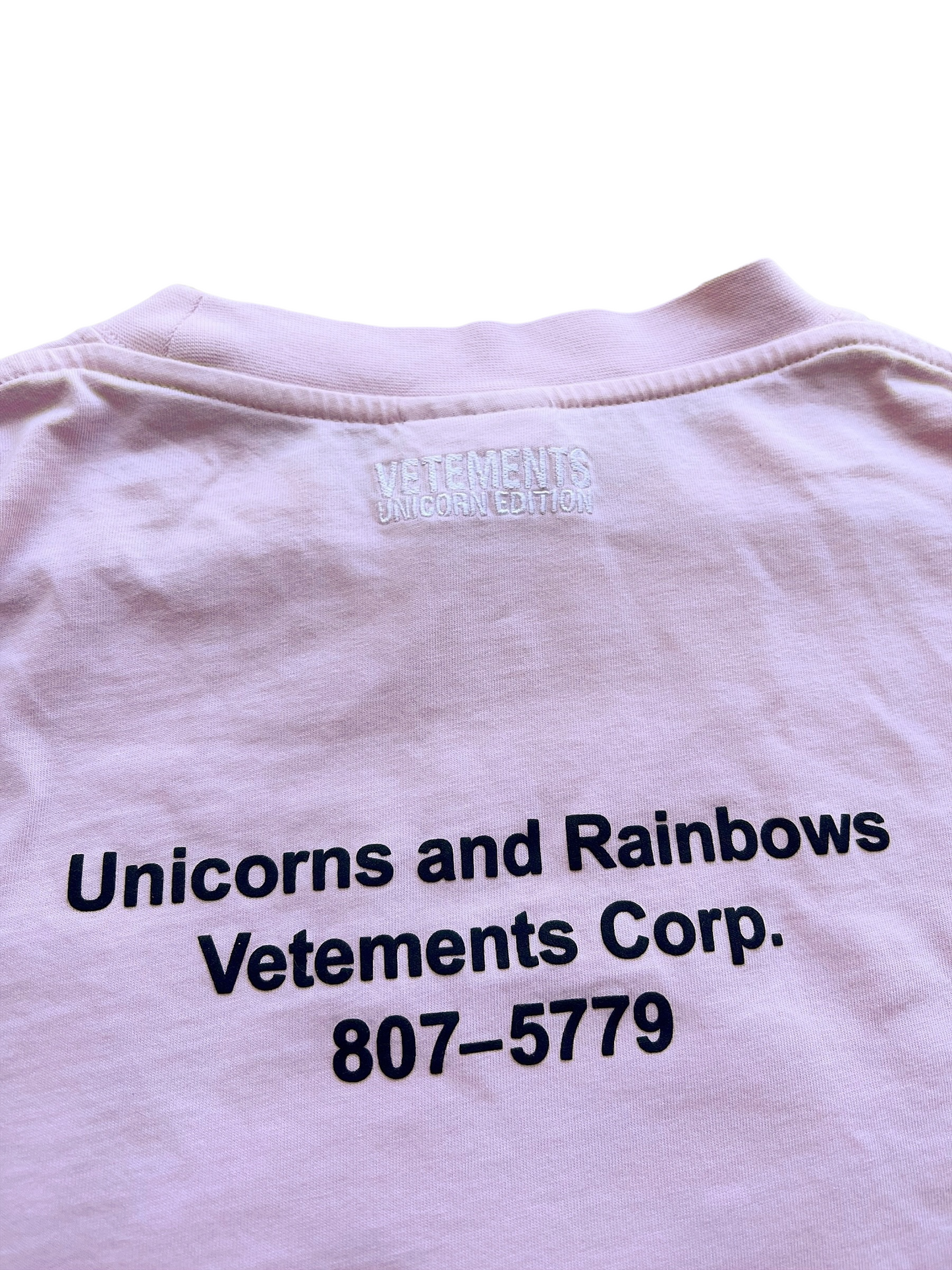 Pink Unicorn Giant Tee