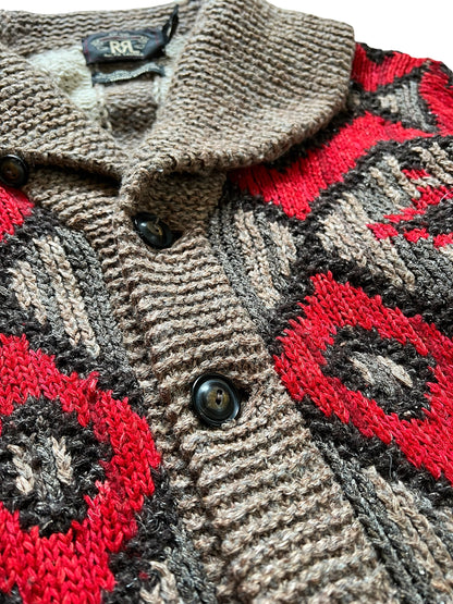 Hand Knit Buck Cardigan