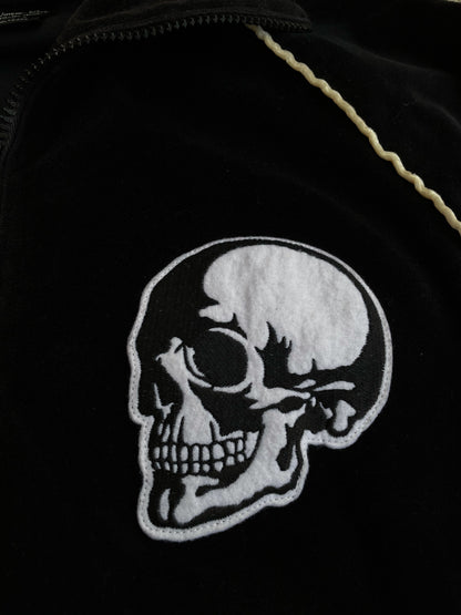 SS04 Velvet Skull Track Jacket