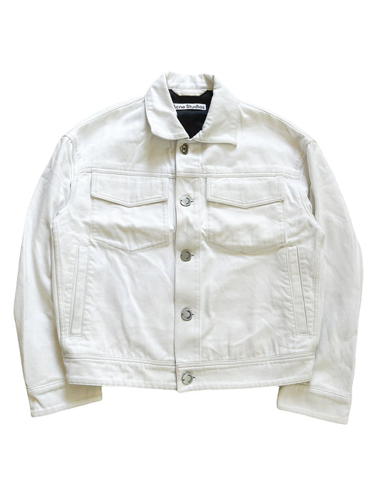 Heavy White Work Jacket