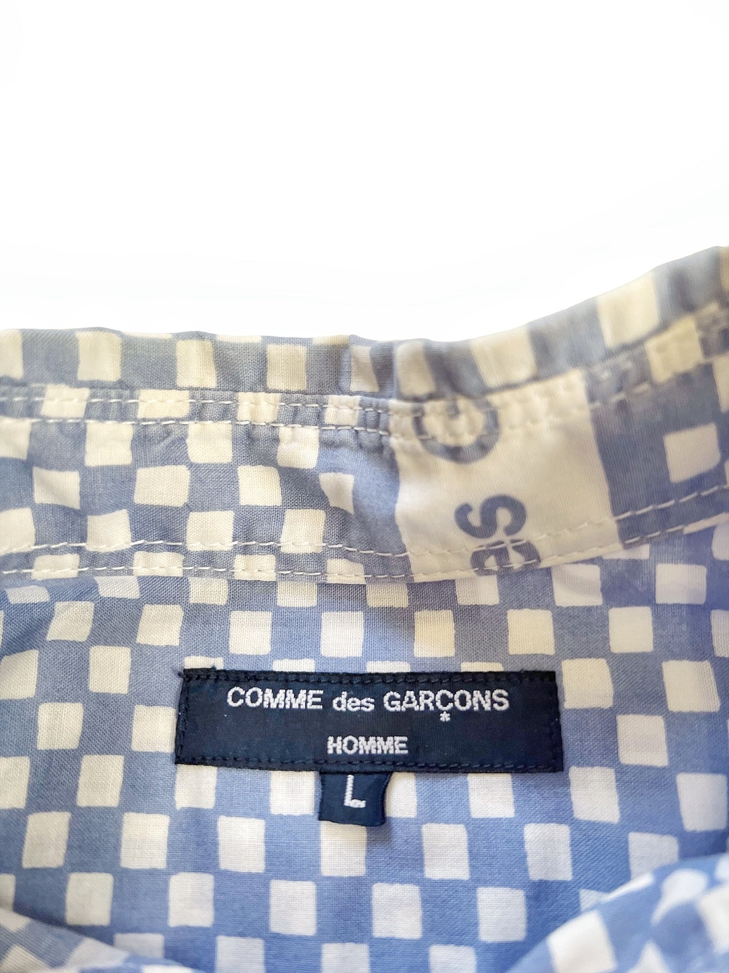 2003 Logo Light Cotton Check Shirt