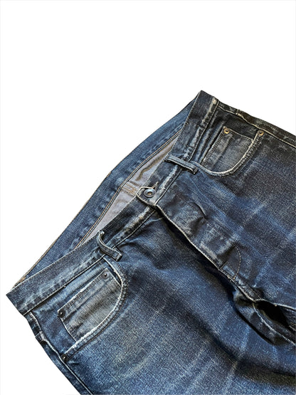 Detroit Cut Stack Denim Raw