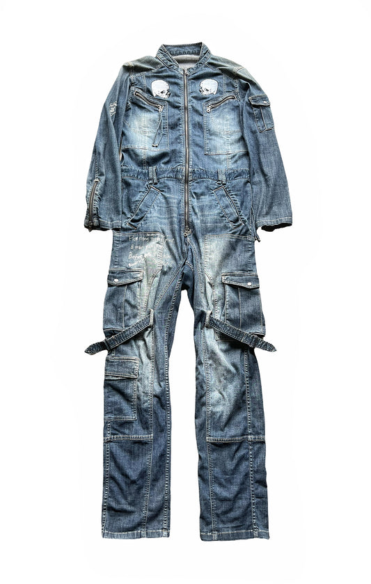 Y2K Grunge Mechanic Jumpsuit