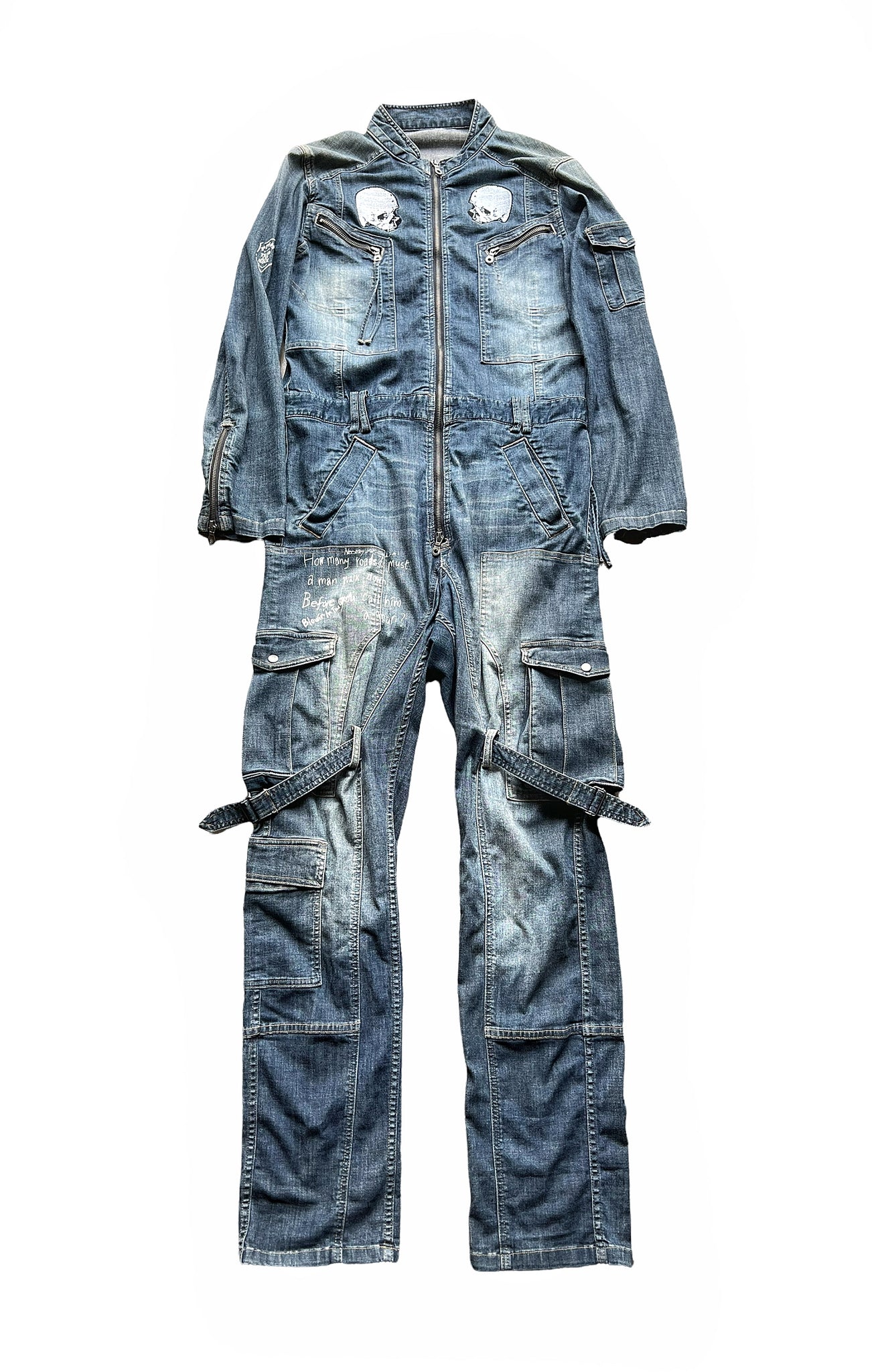 2023 Men's Denim Bib Overalls Fashion Slim Fit Jumpsuit with Pockets  One-Piece Distressed Ripped Jeans - Walmart.com