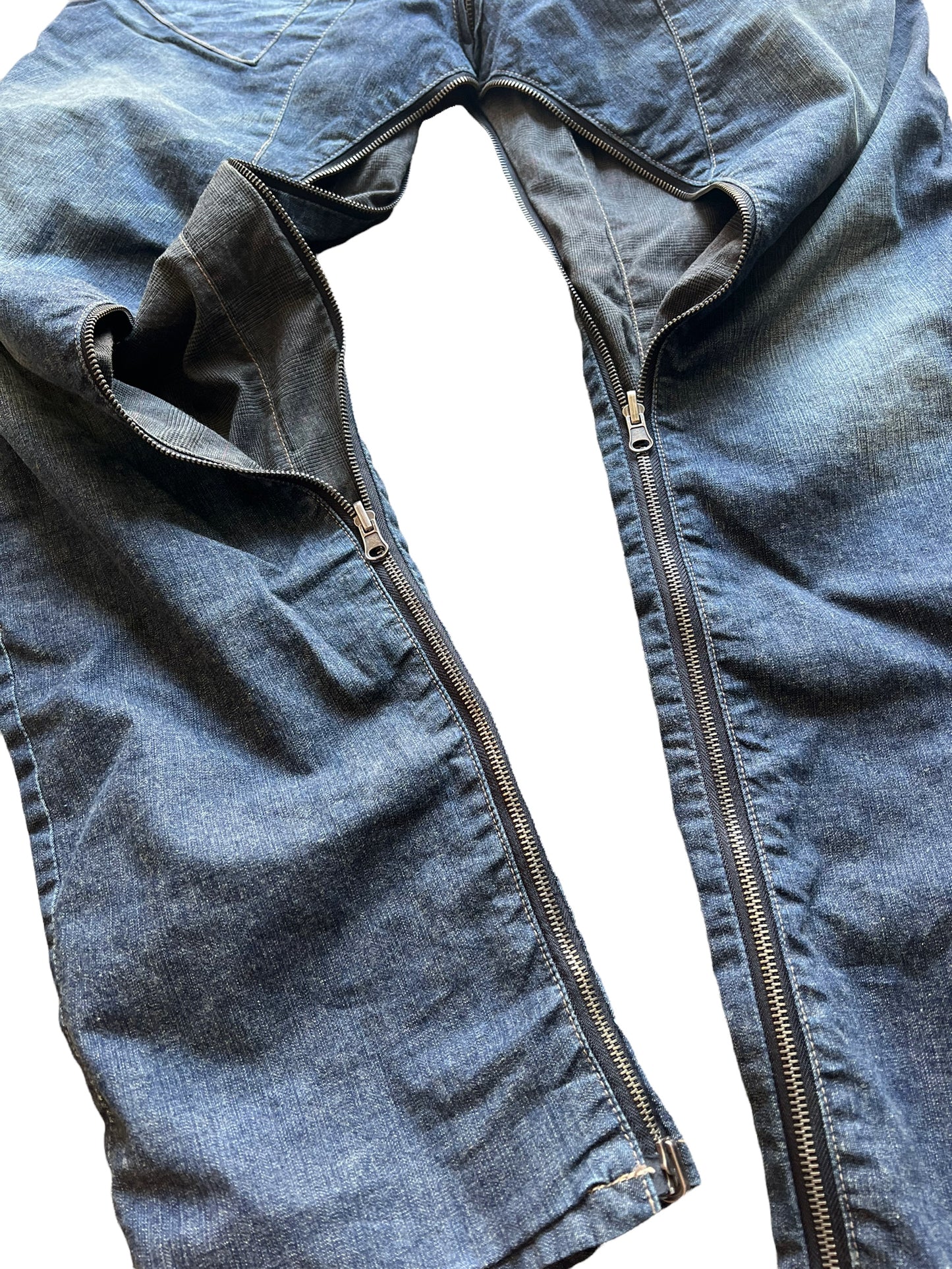 Zip Off Mod Denim