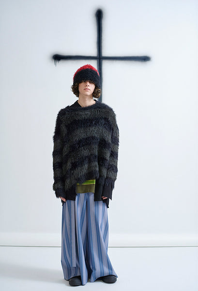 Mohair Oversized Distressed Knit