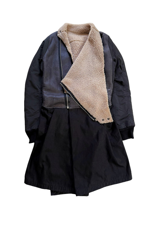 Hybrid Showtek Shearling Coat