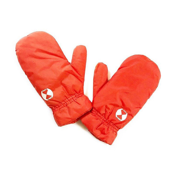 Orange Survival Mittens