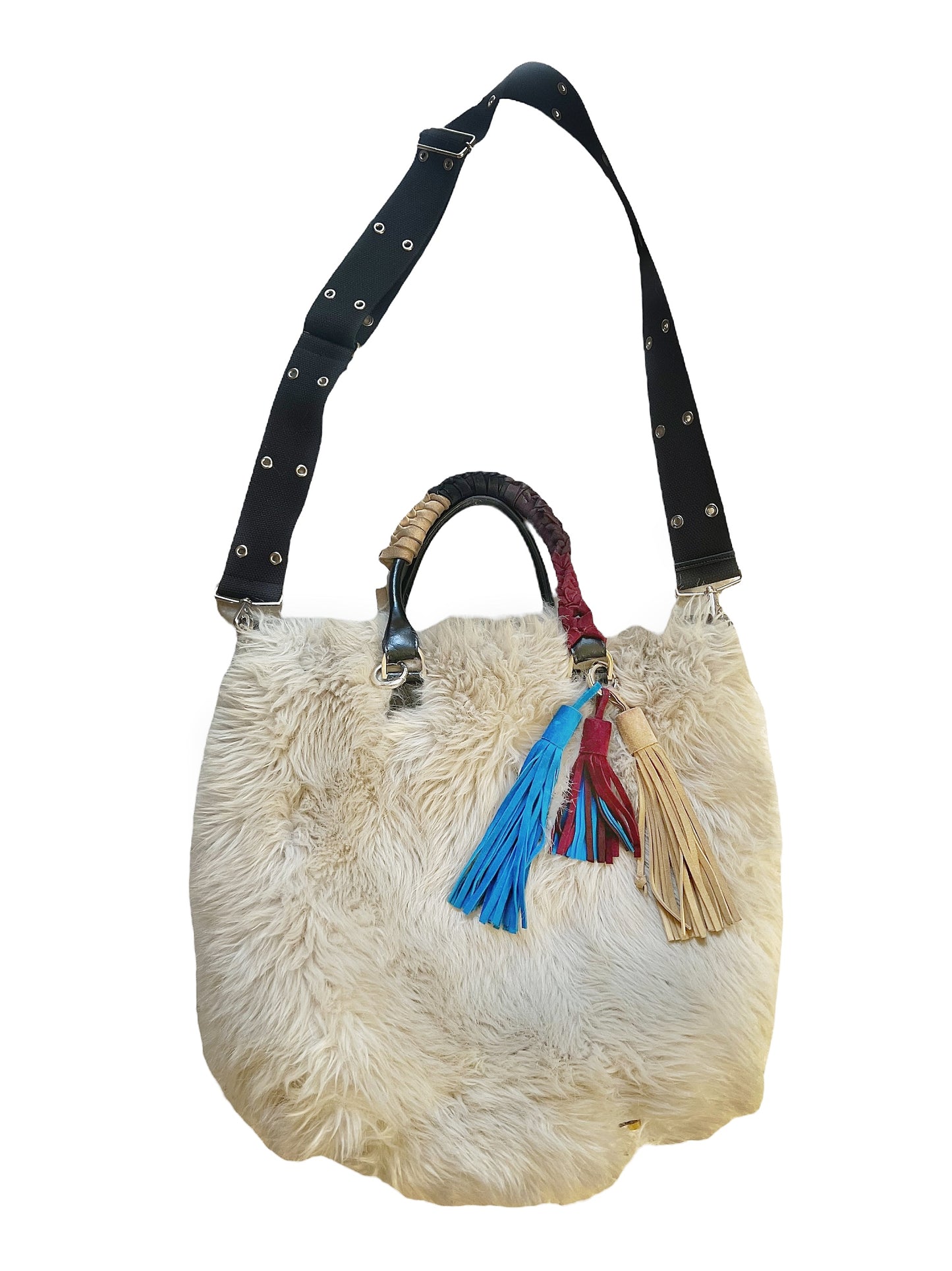 Faux Fur Large Tote Bag