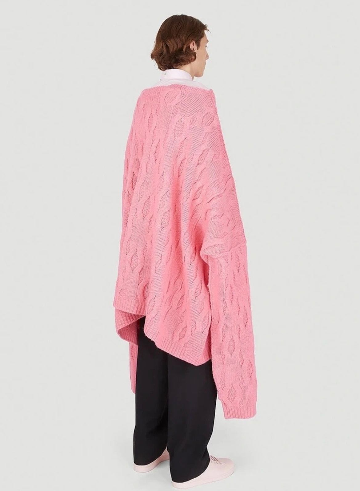 AW21 Oversized Pink Sweater