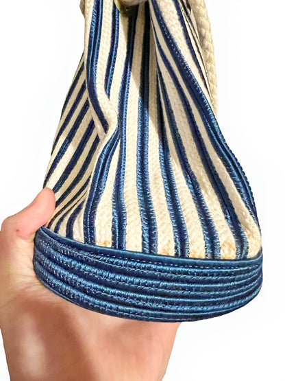 1990’s Rive Gauche Woven Crossbody Pouch