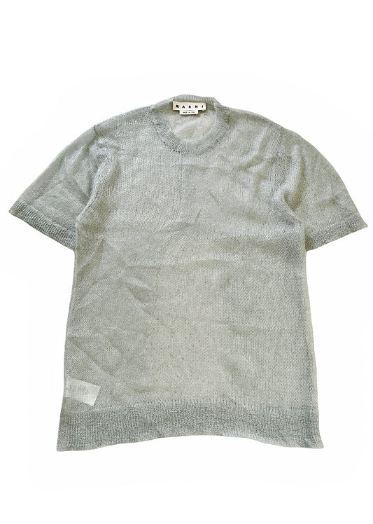 (Sz50) Mohair Fishnet Tee