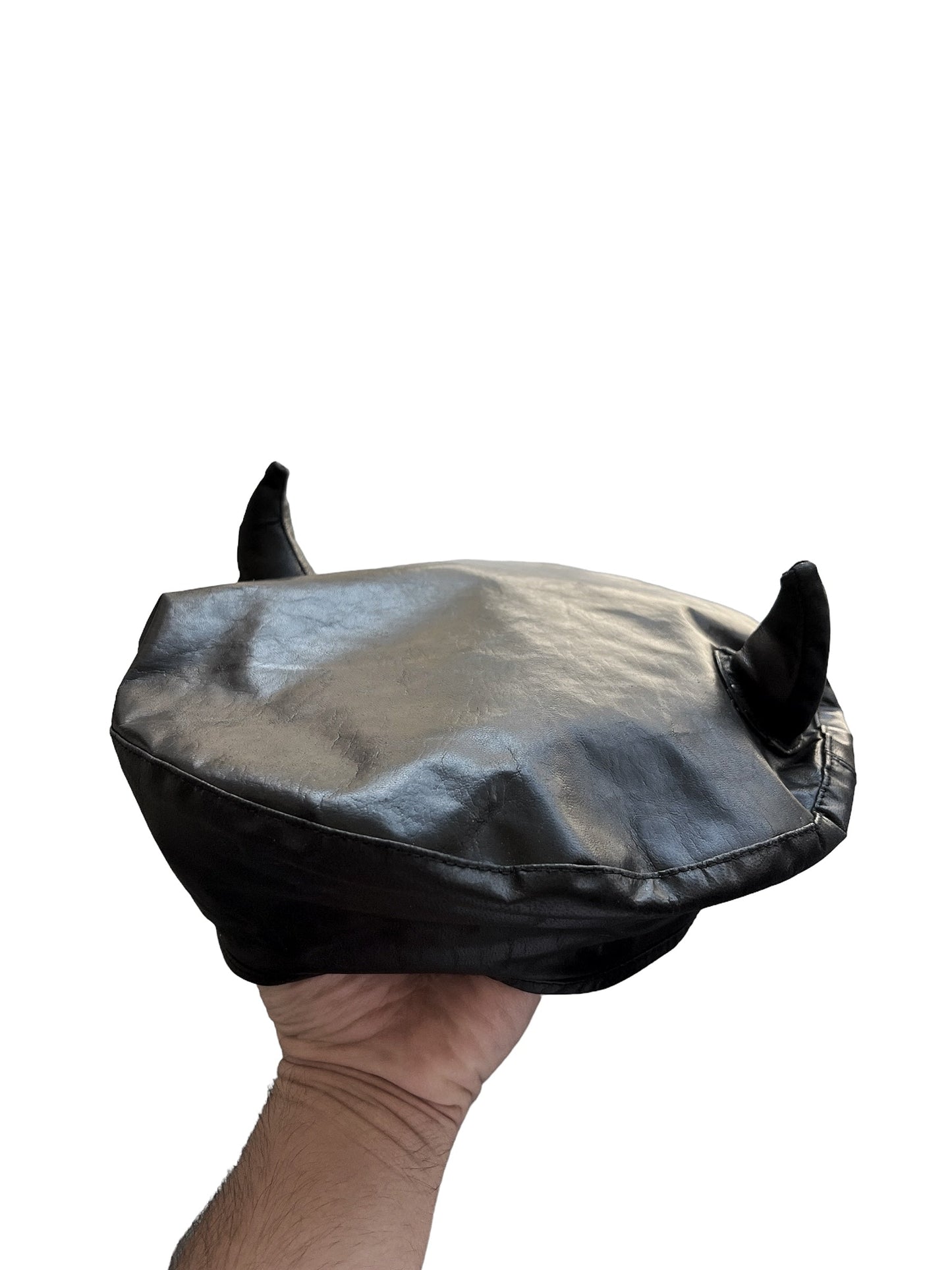 2013 Leather Horn Beret