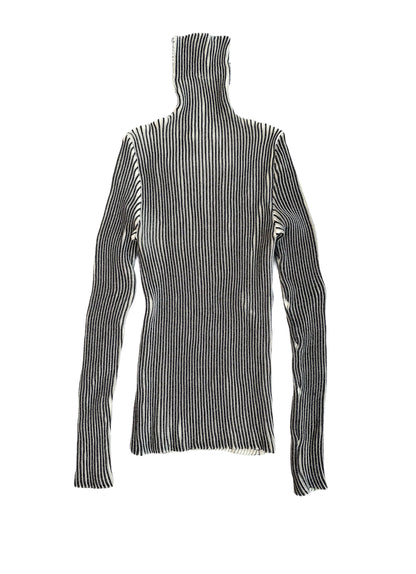 Homme Expanding Lurex Turtleneck