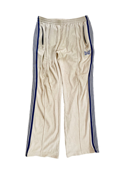 Cream Velour Trackpant