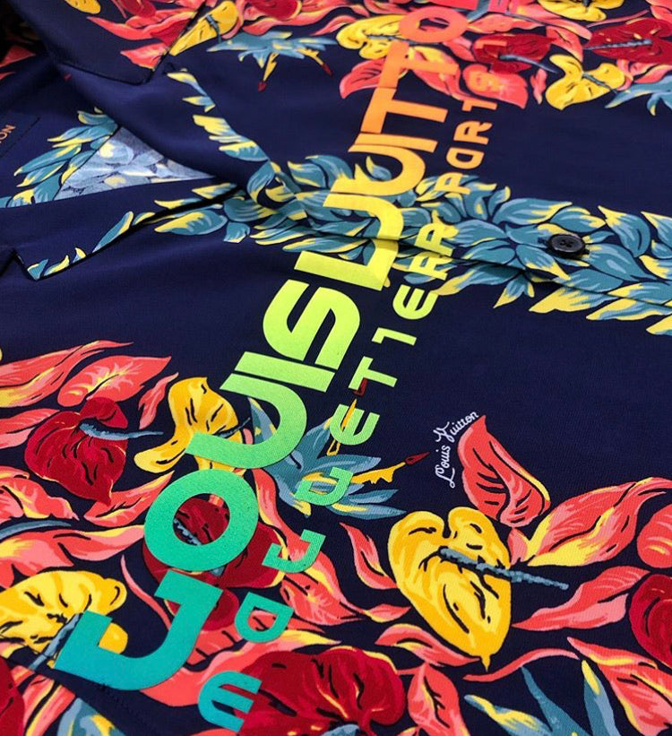 SS18 Louis Vuitton Viscose Hawaiian