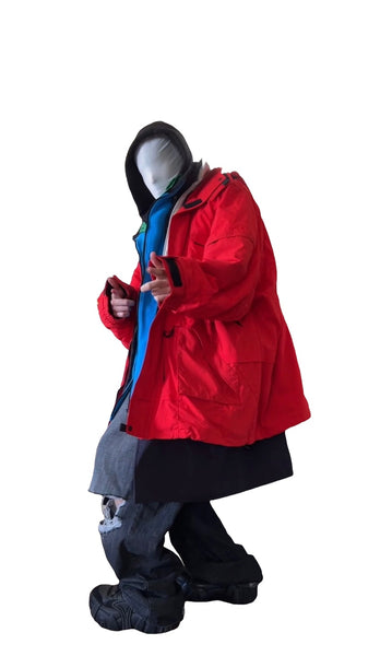 2018 7 Layer Parka Red