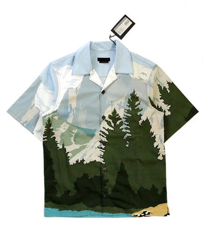Prada Landscape Camp Shirt