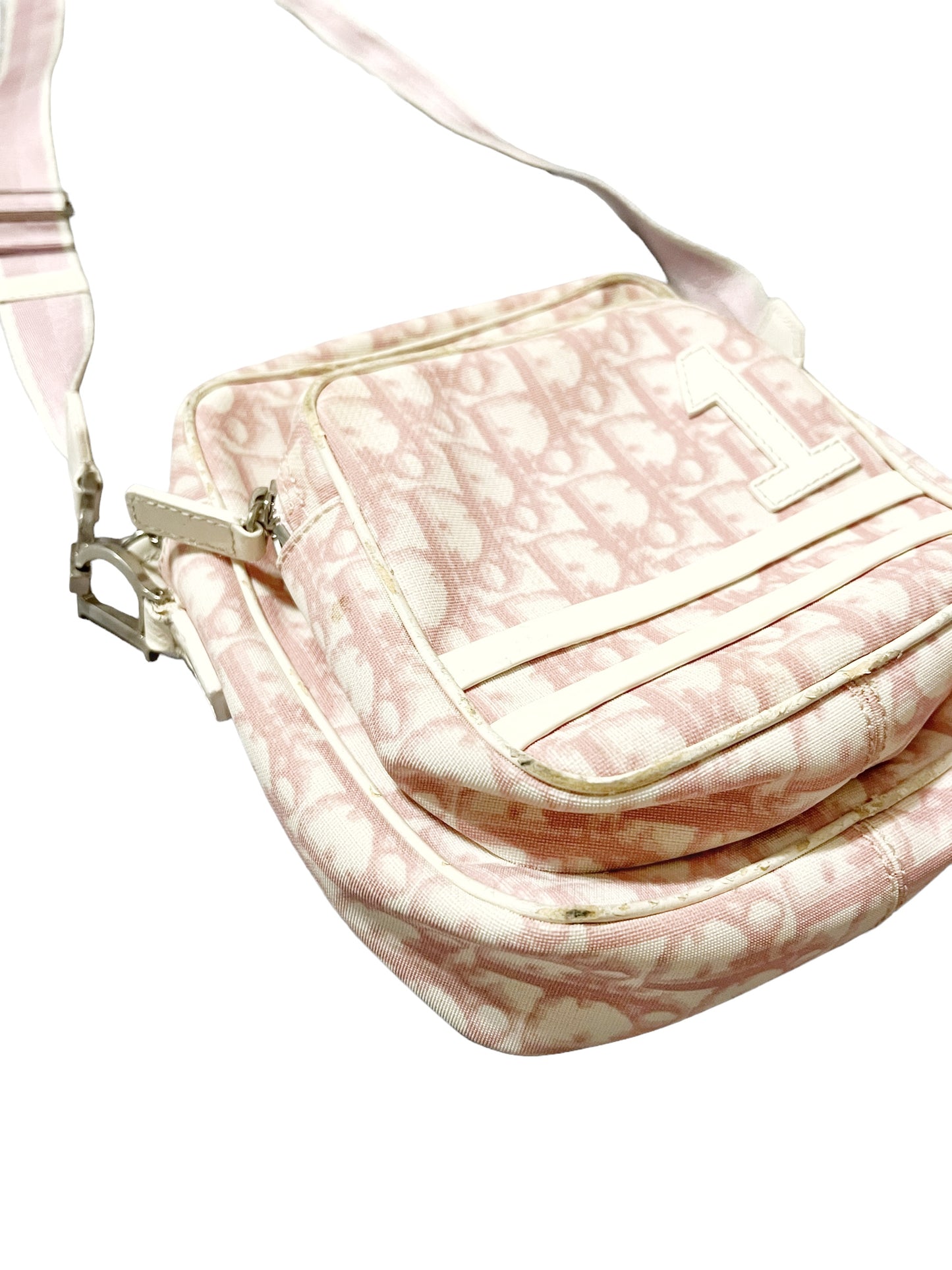 Vintage Pink Trotter Monogram Bag