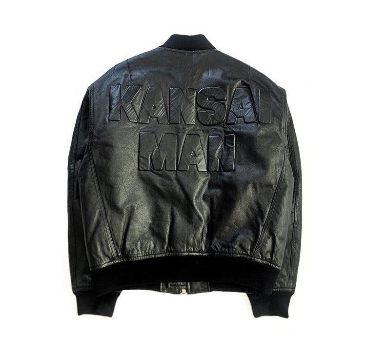 80’s Kansai Yamamoto MAN Oversized Leather Bomber