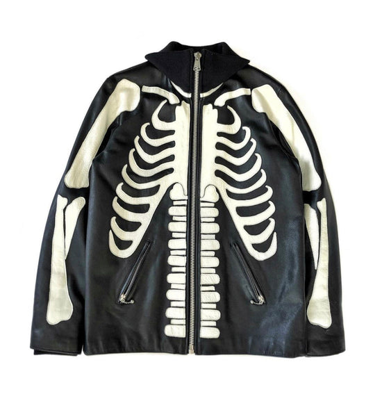 Skeleton Rider Leather Jacket