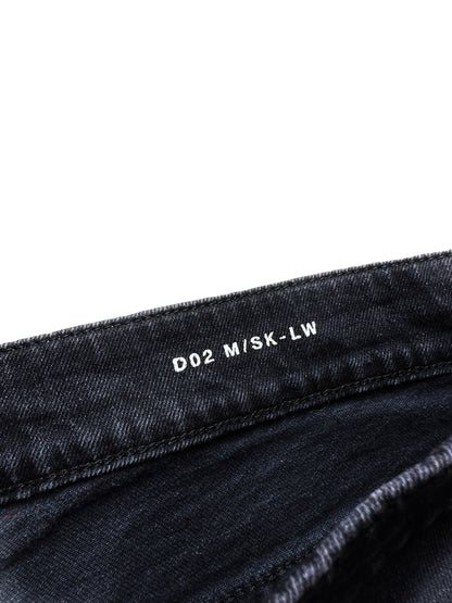 D02 Black Denim