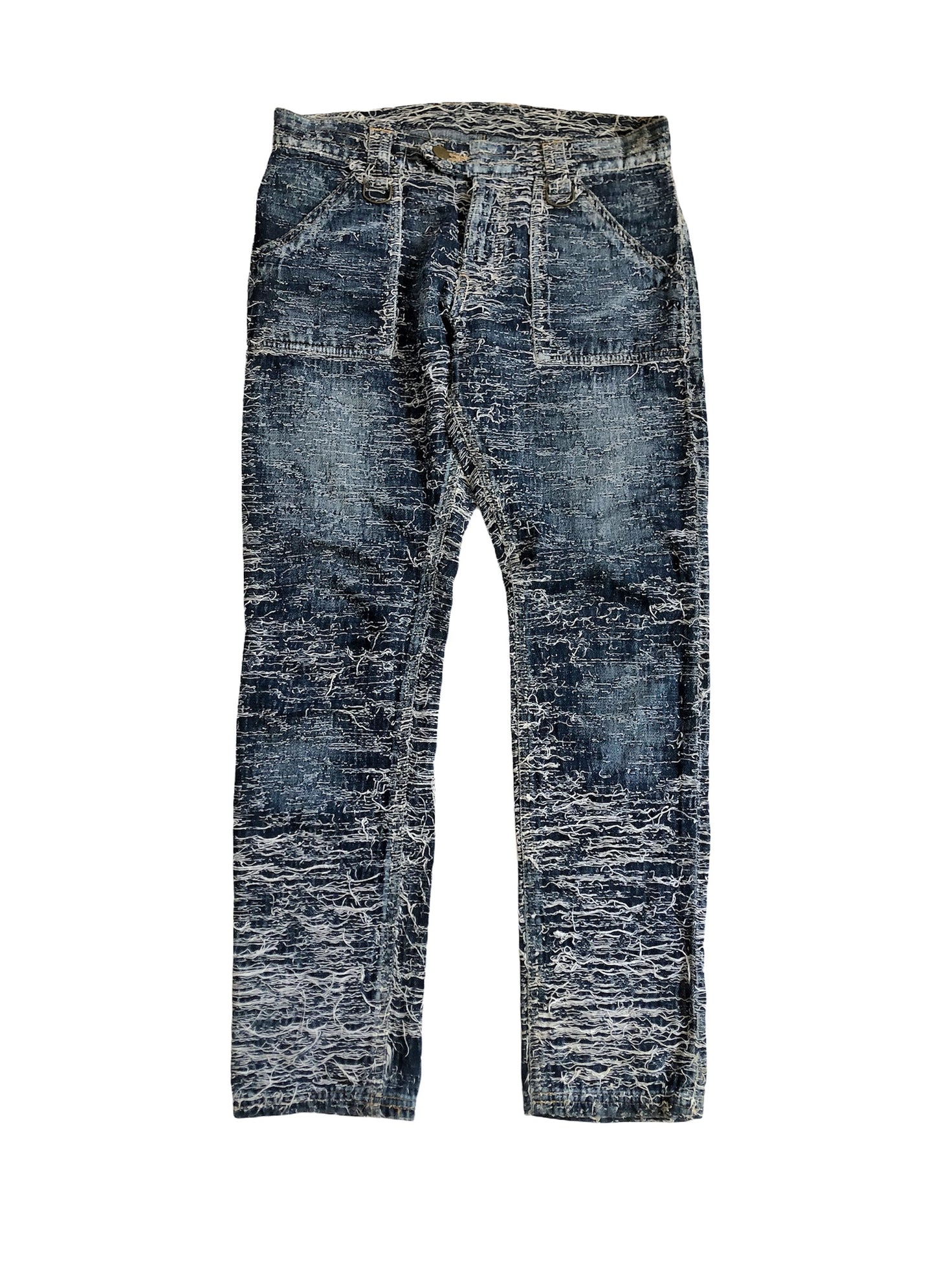 Artisanal Boro Thread Denim