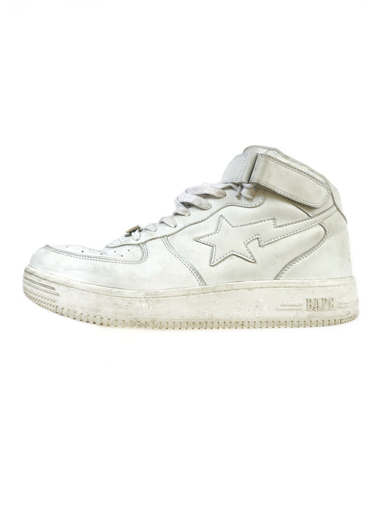 Pure White Bapesta High
